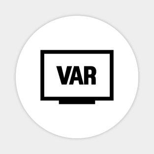 VAR sticker, video assistant referee, sticker Magnet